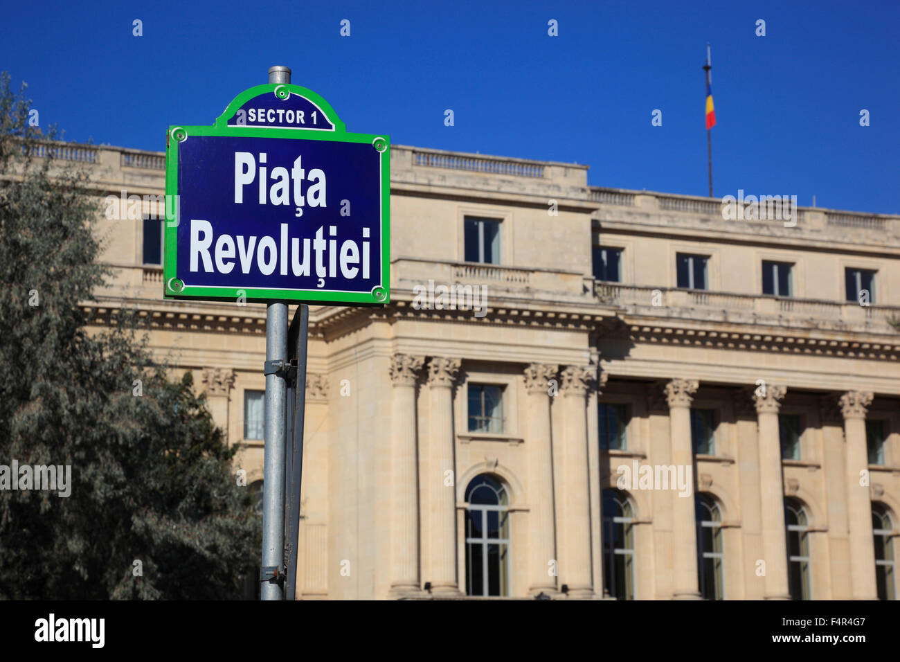 Platz der Revolution, Bukarest, Rumänien Stockfoto