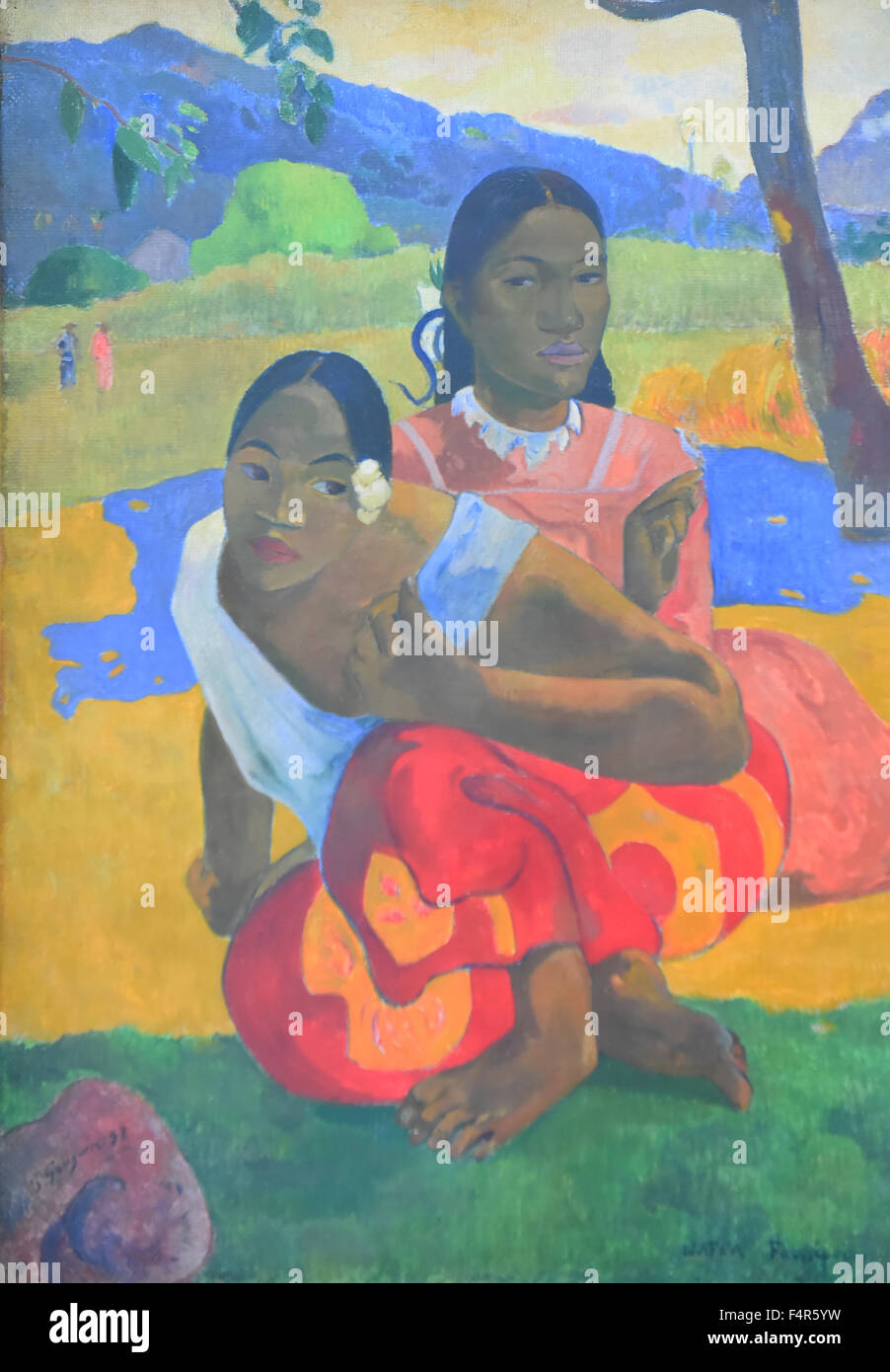 Basel, Museum Beyeler, Malerei, Kunst, Ausstellung, Tahiti, Paul Gauguin, Gauguin, Stockfoto