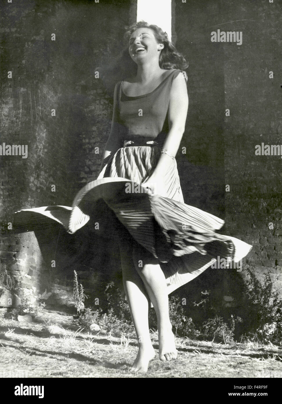 Italienische Schauspielerin Anna Pancani Stockfotografie Alamy