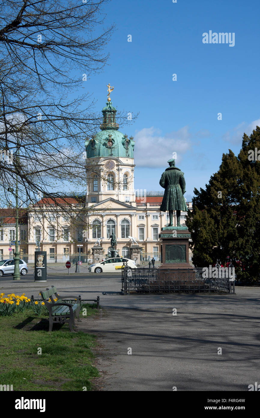 Berlin, Deutschland, Europa, Charlottenburg, Burg, Denkmal, Prinz Albrecht Stockfoto