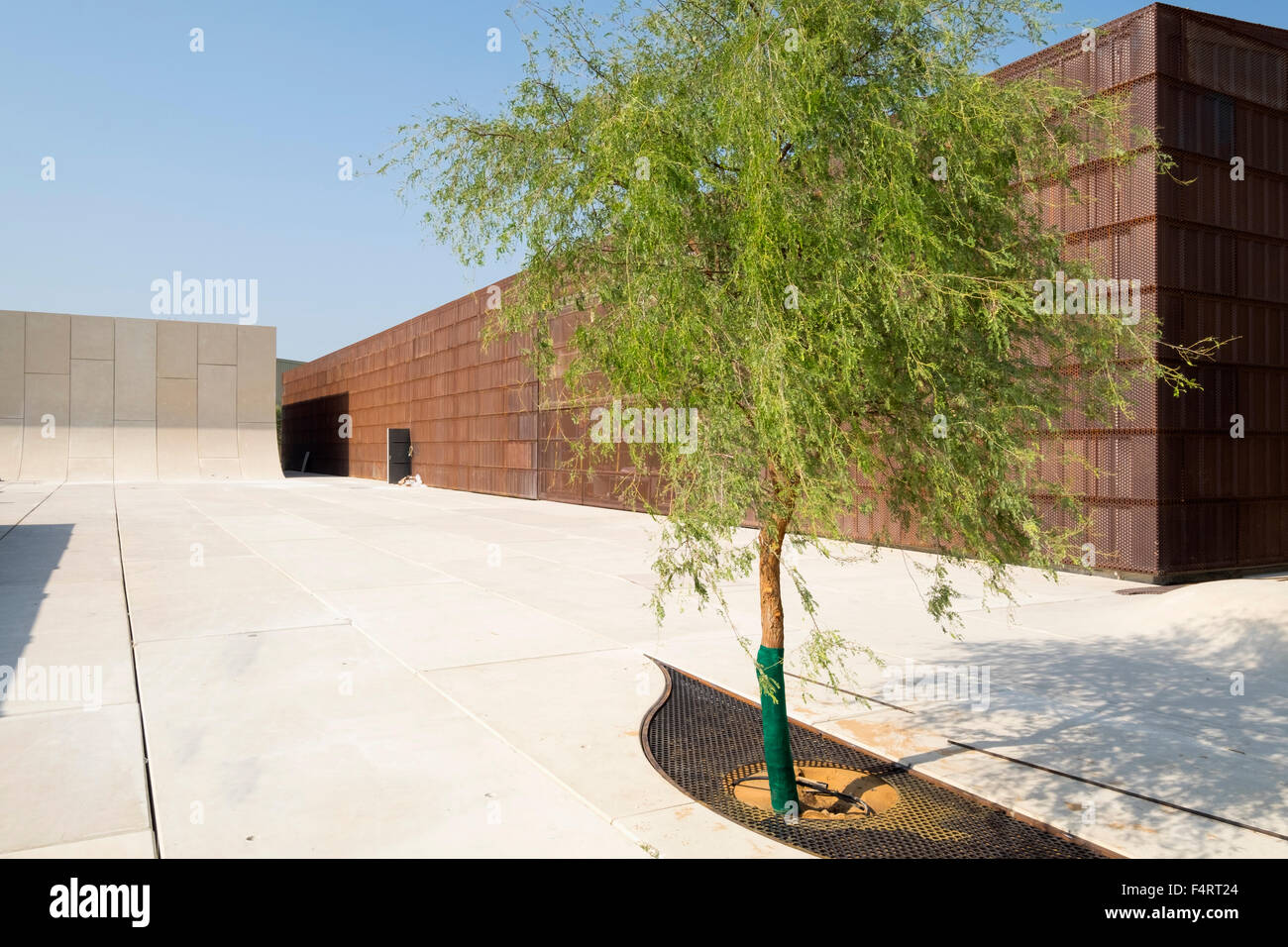 Neuen Bezirk Kunstraum Warehouse421 in Abu DhabiÕs Al Mina Bezirk Eröffnung im November 2015 in Vereinigte Arabische Emirate Stockfoto