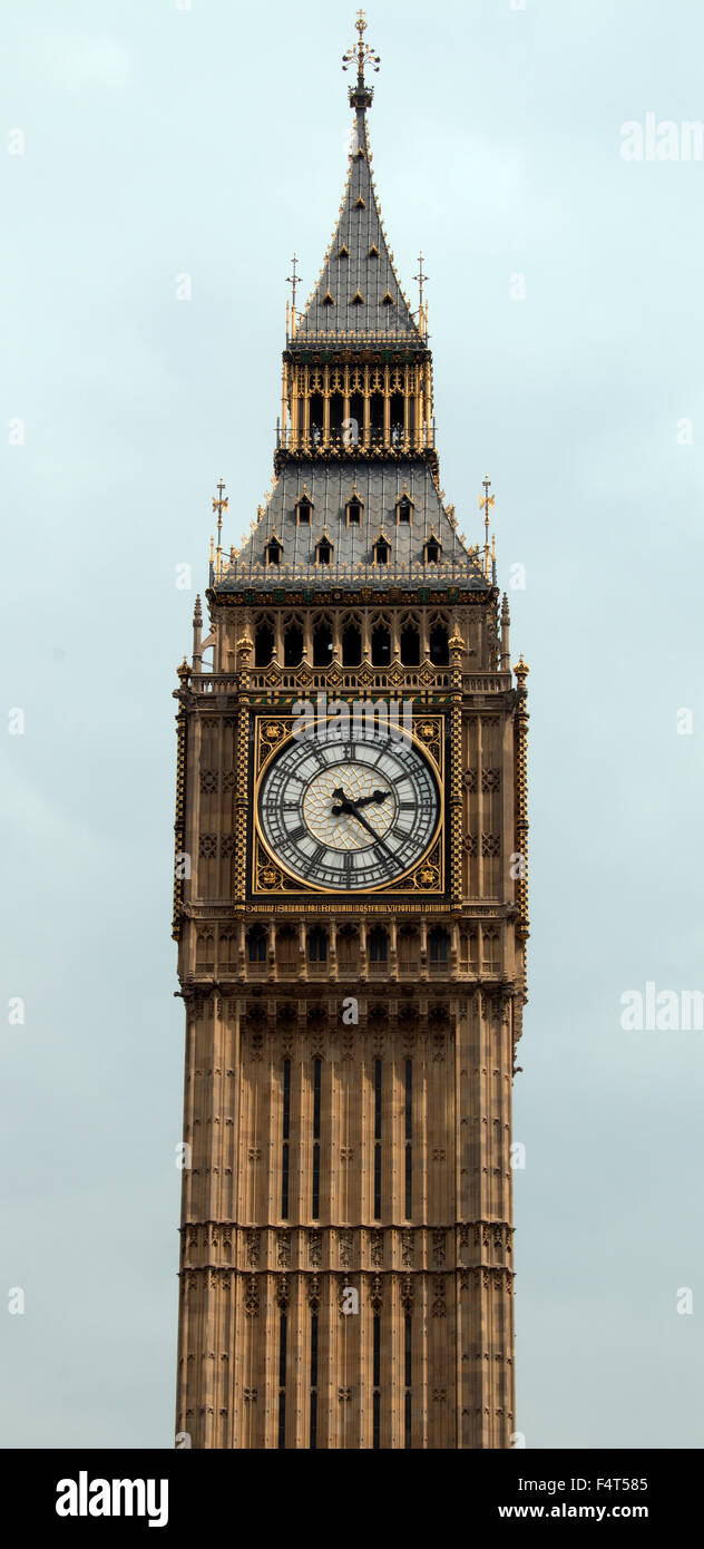 Big Ben Bundesplatz Westminster London Vereinigtes Königreich Stockfoto