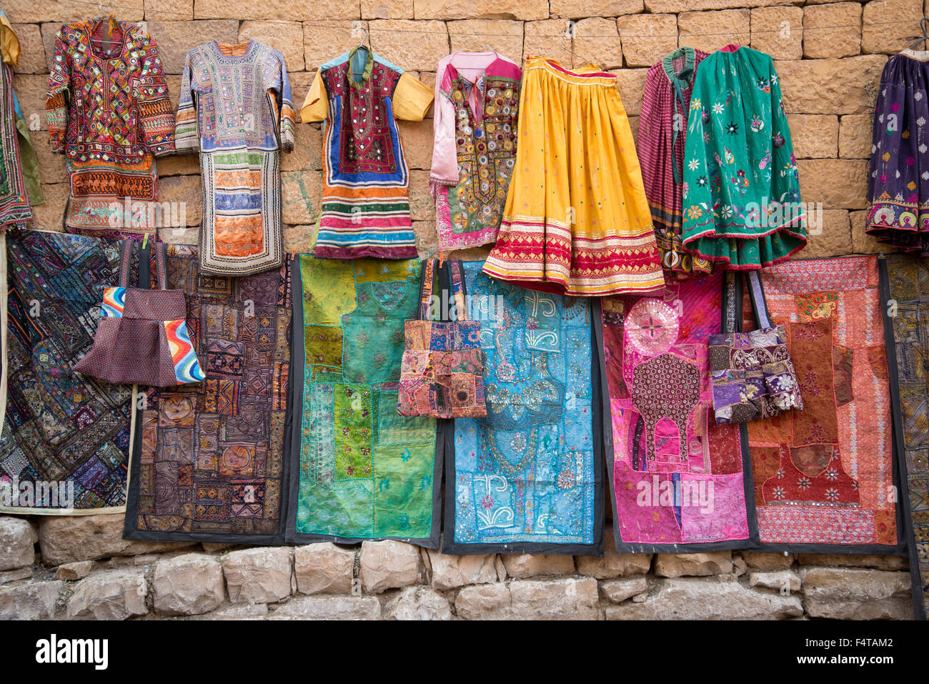 Asien, Indien, Jaisalmer, Rajasthan, Straßenmarkt Stockfoto