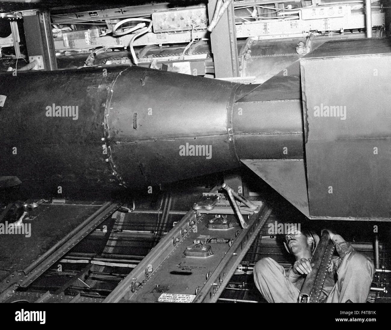 Atombombe 1945 Hiroshima Stockfoto