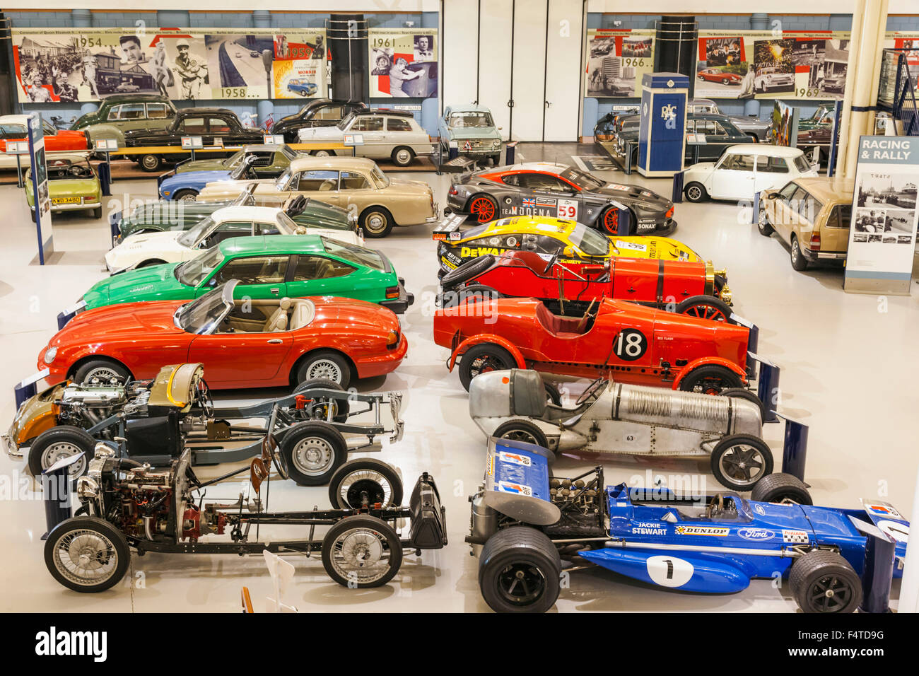 England, Warwickshire, Gaydon, das Heritage Motor Centre Museum Stockfoto