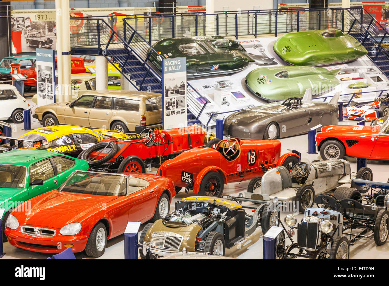 England, Warwickshire, Gaydon, das Heritage Motor Centre Museum Stockfoto