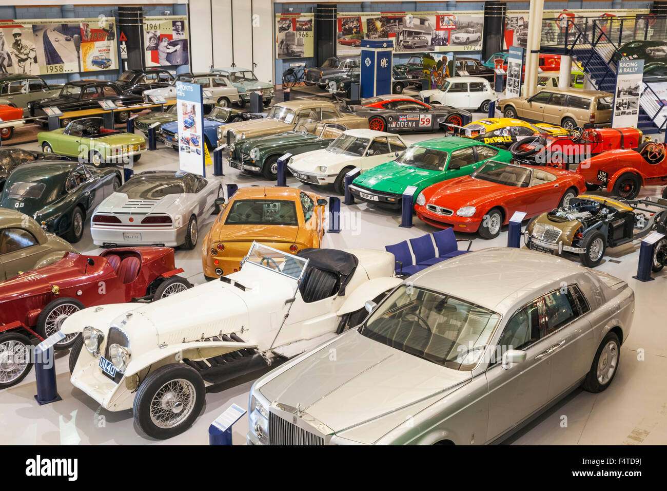 England, Warwickshire, Gaydon, das Heritage Motor Centre Museum Stockfoto