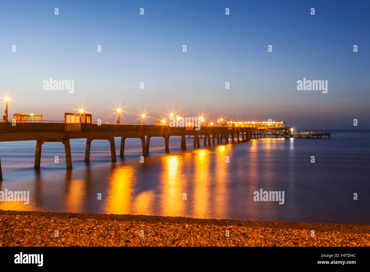 England, Kent, Deal, Deal Pier Stockfoto