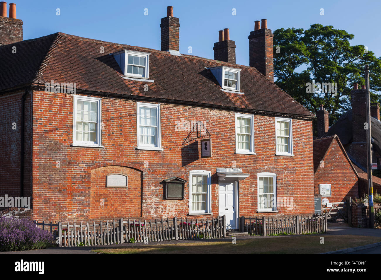 England, Hampshire, Chawton, Austens Haus Stockfoto