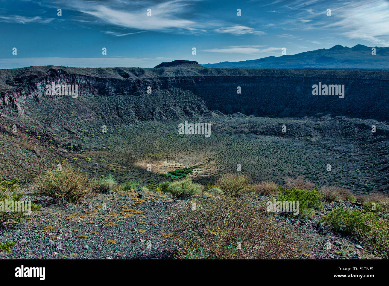Pinacate, Biosphärenreservat, reservieren, Mexiko, Mittelamerika, Elegante Krater, Krater, Landschaft Stockfoto