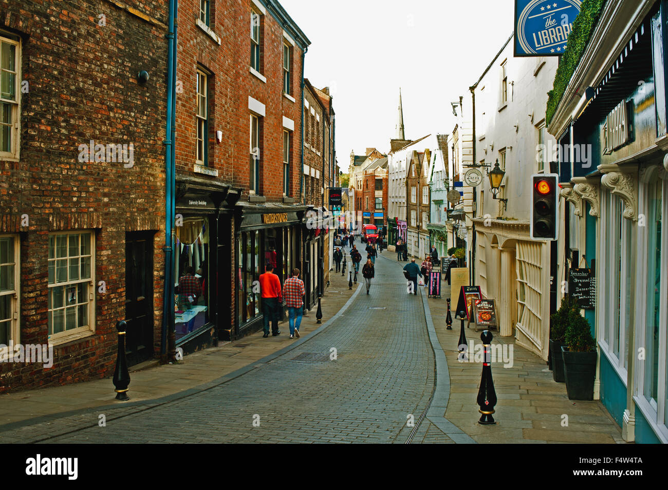 Sadler Street, Durham City Stockfoto