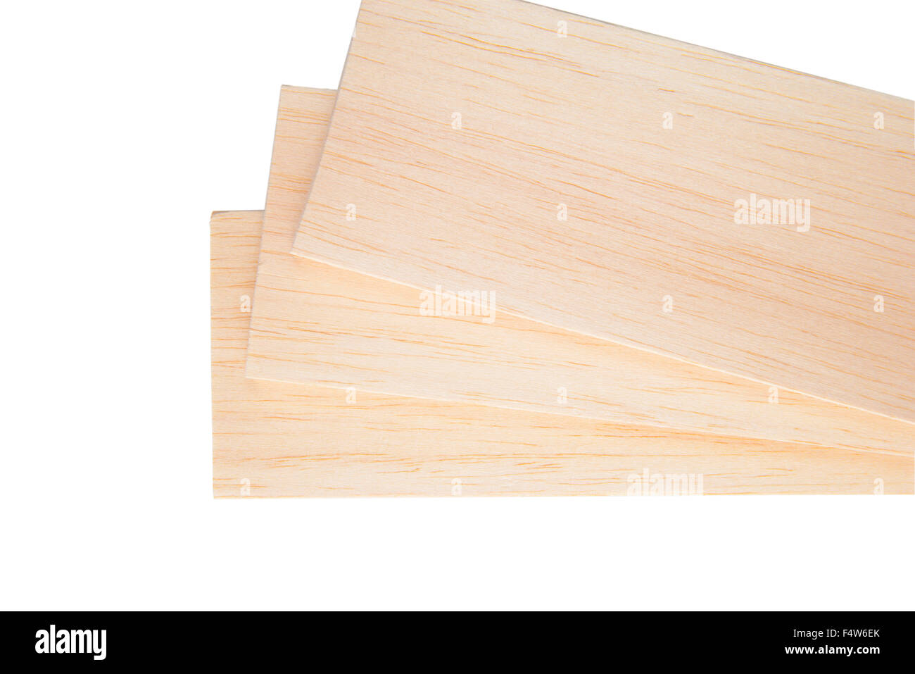 Balsa-Holz-Textur-Hintergrund Stockfoto