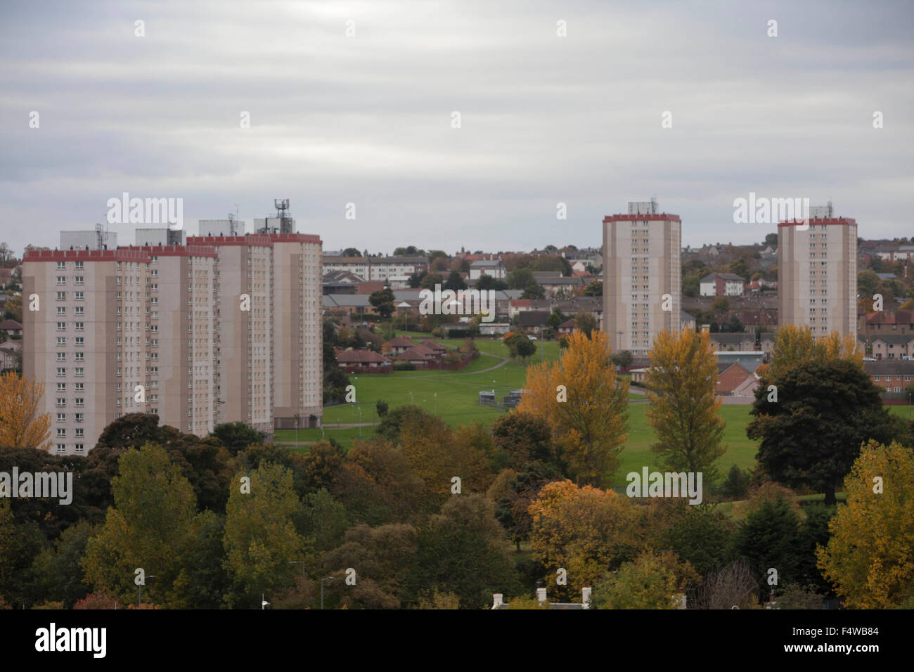 Edinburgh, Schottland. 23. Oktober 2015. Edinburgh Bau des Royal Hospital for Sick Children. Ein Überblick über die Burg Gebäude neben den Bau des Royal Hospital for Sick Children wird Ende 2016 sein. Pako Mera/Alamy Live-Nachrichten. Stockfoto