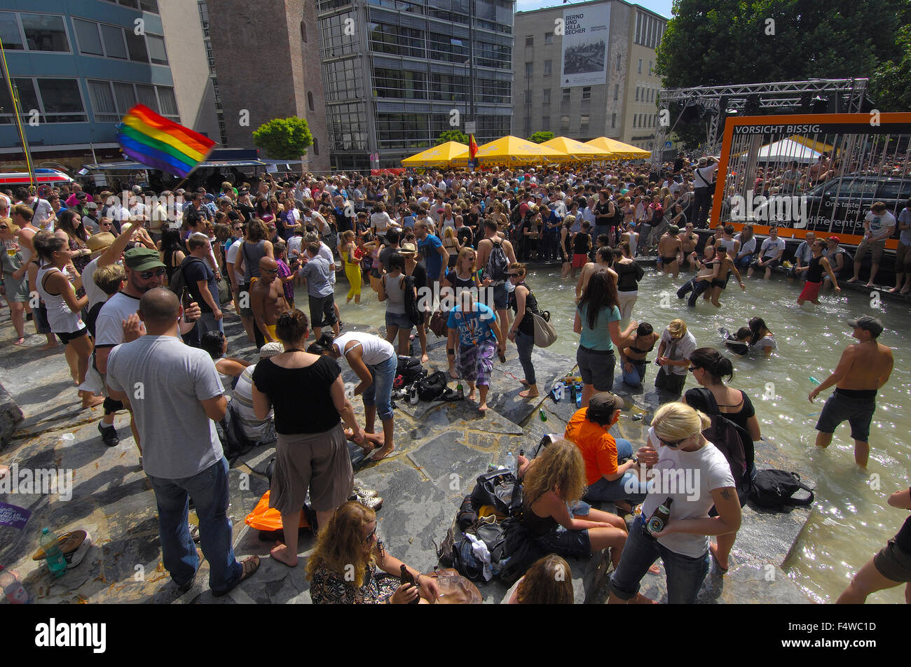 München, Christopher Street Day, Gay Parade, Bayern, Deutschland, Europa Stockfoto