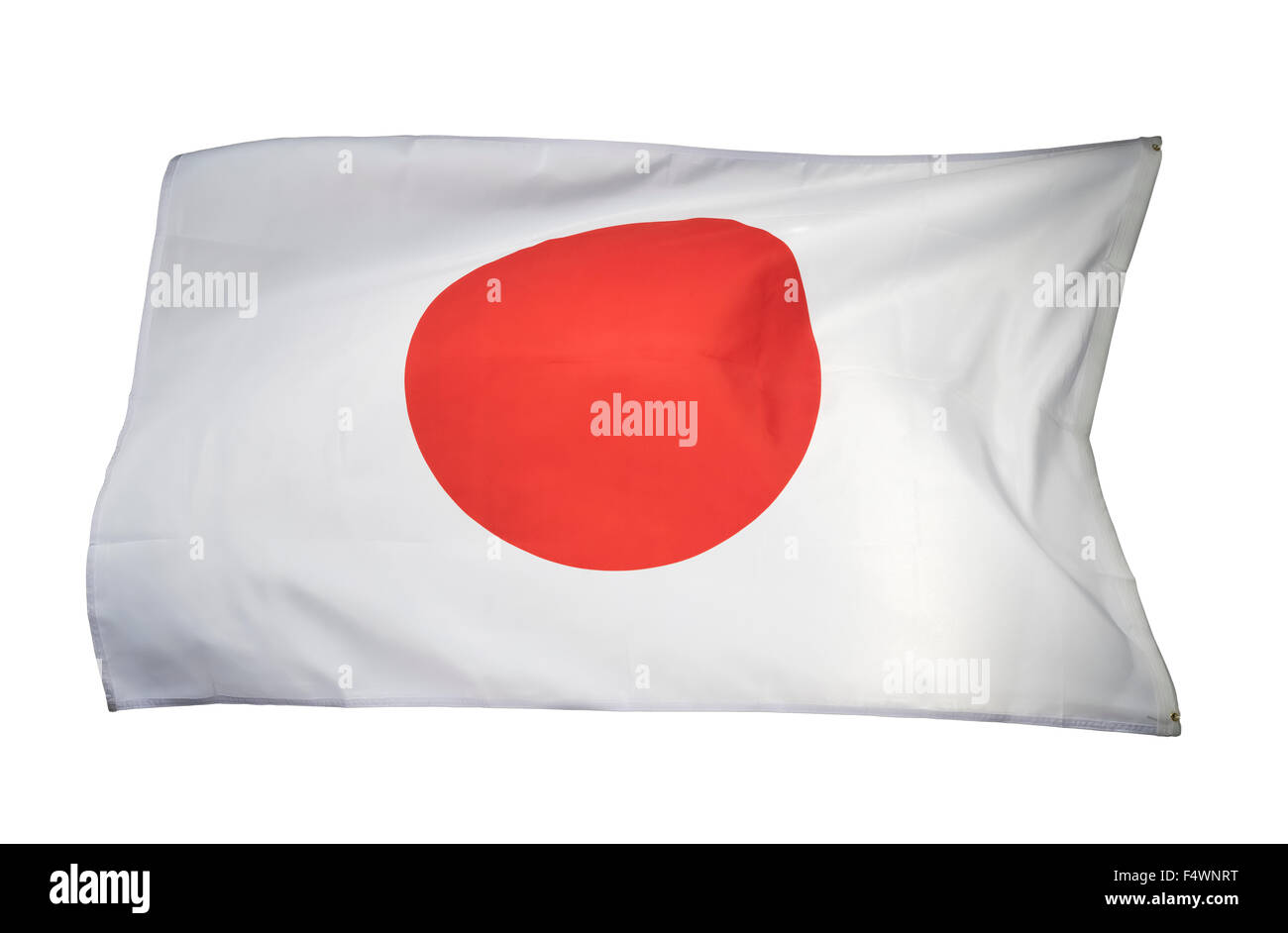 Japan, japanische Flagge Stockfoto