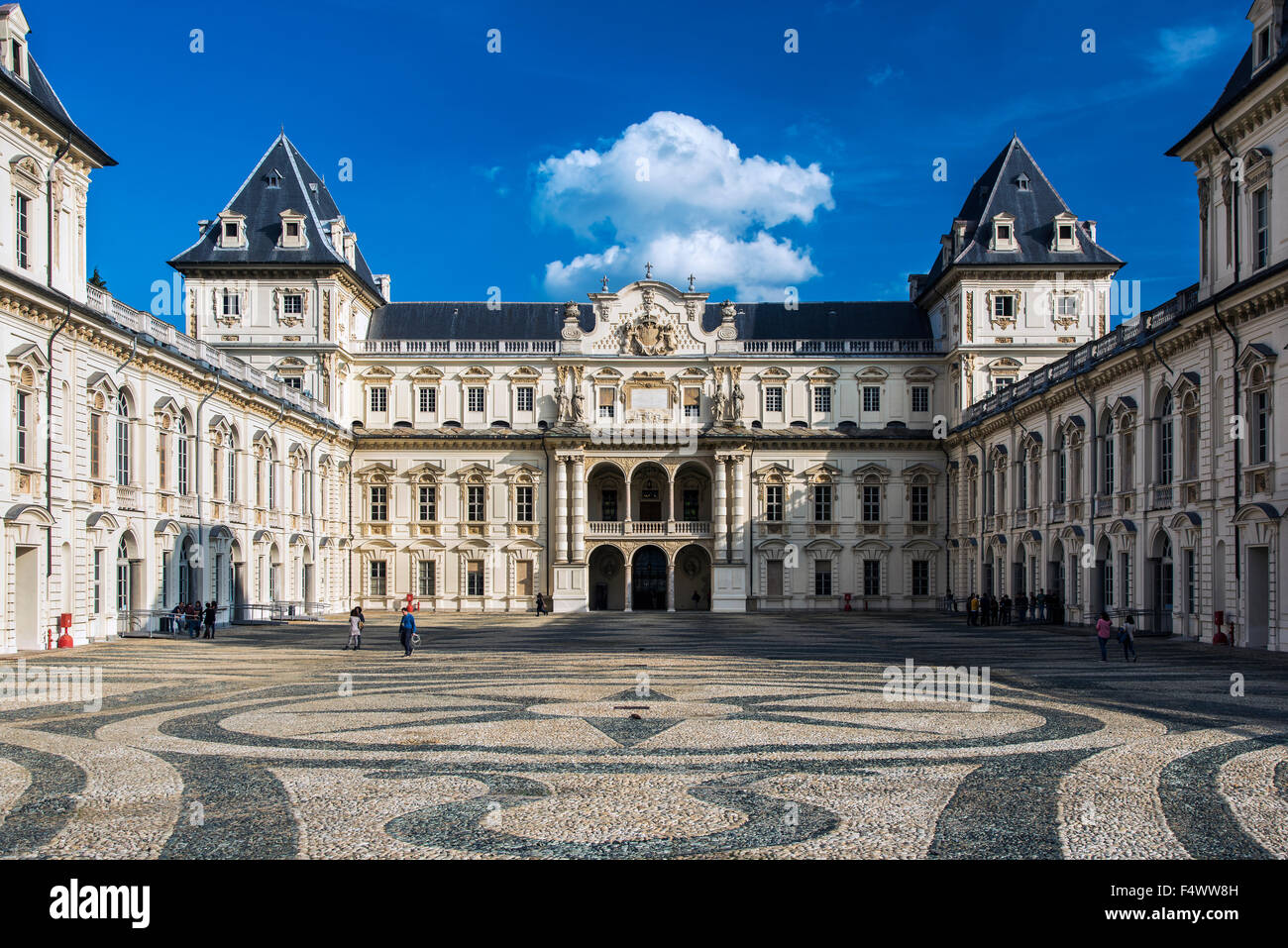 Valentino-Burg oder Castello del Valentino, Turin, Piemont, Italien Stockfoto