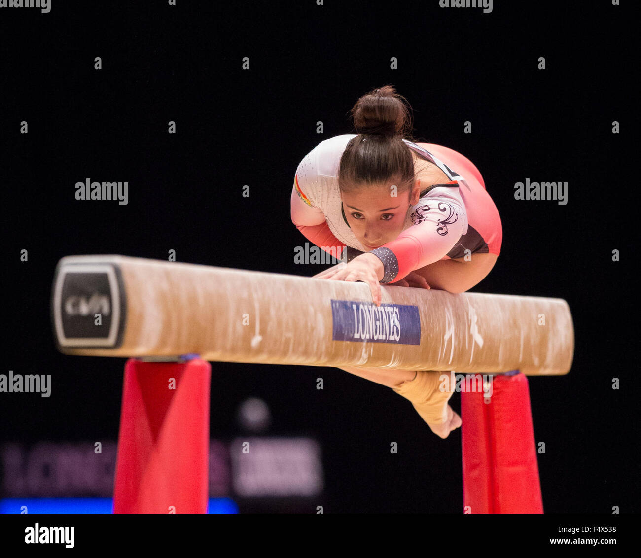 Glasgow, Schottland. 23. Oktober 2015. Abb. Künstlerische Gymnastik-Weltmeisterschaften. Tag eins. Bildnachweis: Aktion Plus Sport/Alamy Live-Nachrichten Stockfoto