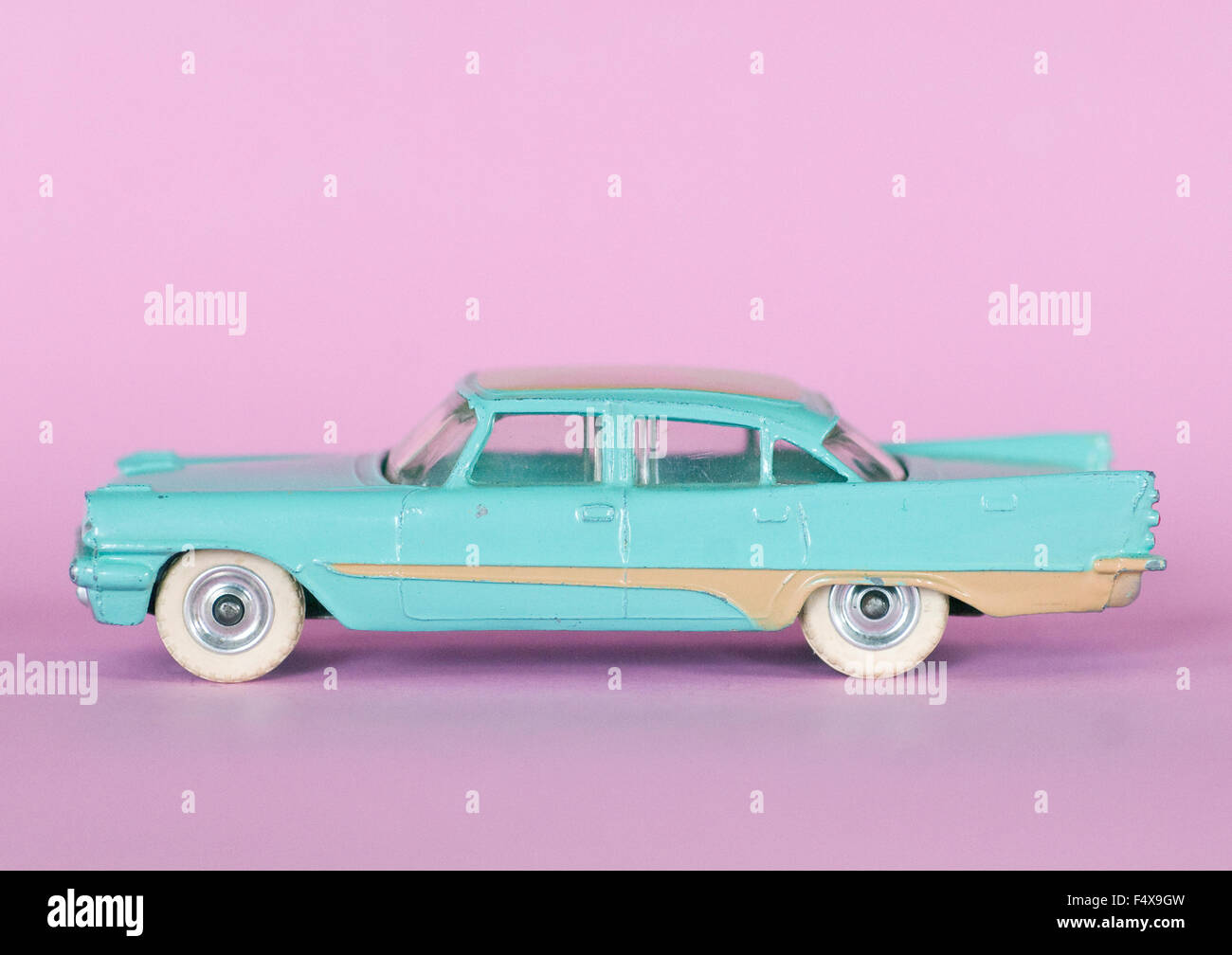 Dinky Modell De Soto, amerikanisches Modell, Pastell-Farben. Stockfoto