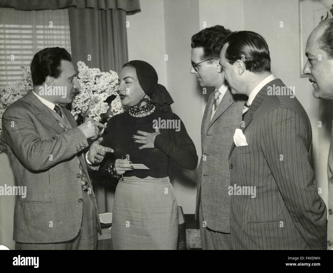 Brasilianische Schauspielerin Carmen Miranda Stockfotografie Alamy
