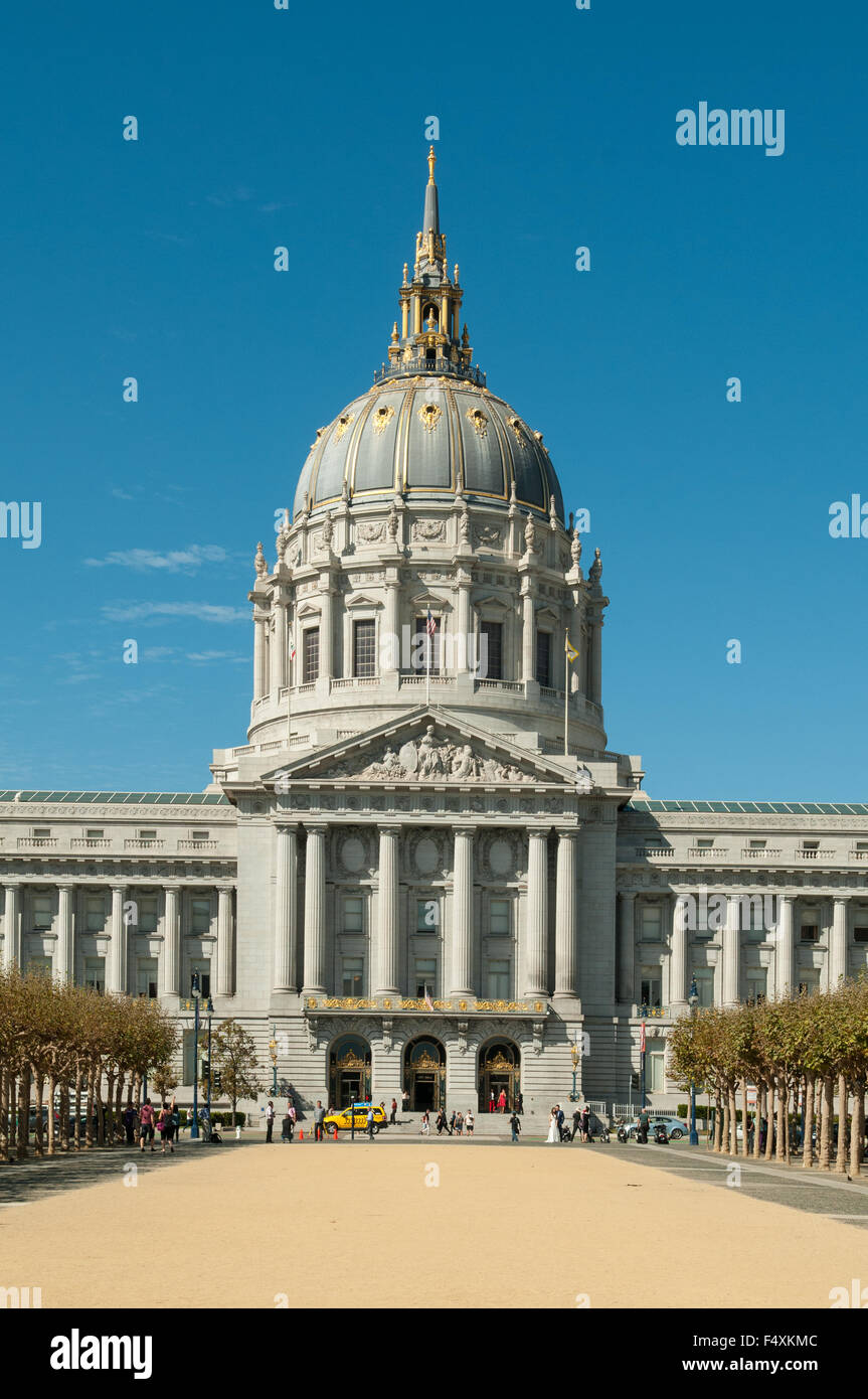 Rathaus, San Francisco, Kalifornien, USA Stockfoto