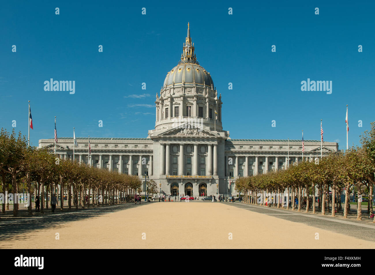 Rathaus, San Francisco, Kalifornien, USA Stockfoto