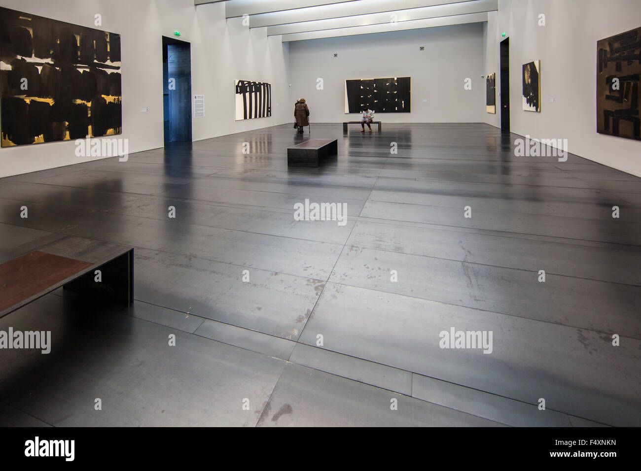 Soulages Museum in Rodez Stockfoto