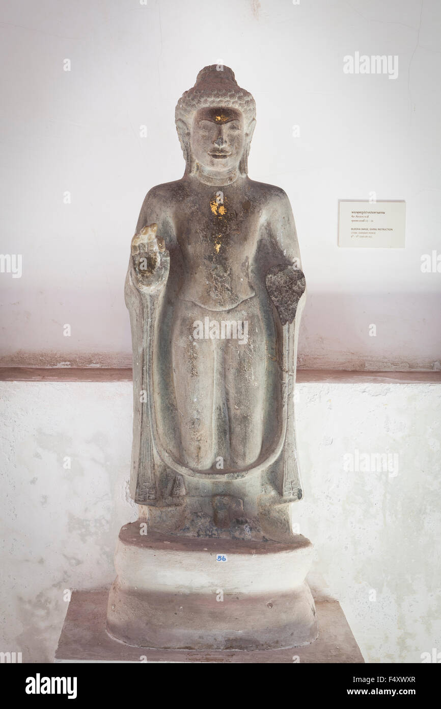 Buddha-Bildnis, Viharn Kien Museum, Nakhon Si Thammarat, Thailand Stockfoto