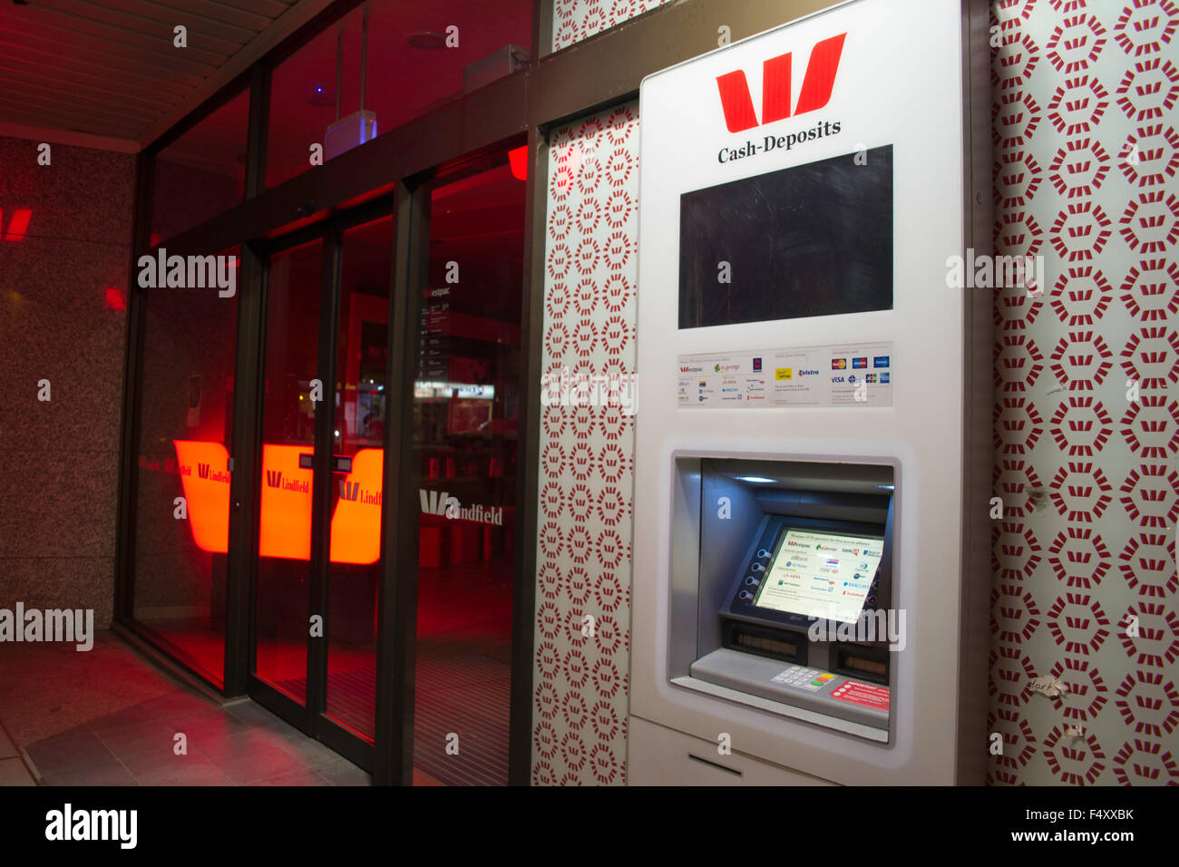 Westpac Bank-Filiale in Lindfield, Sydney, Australien Stockfoto