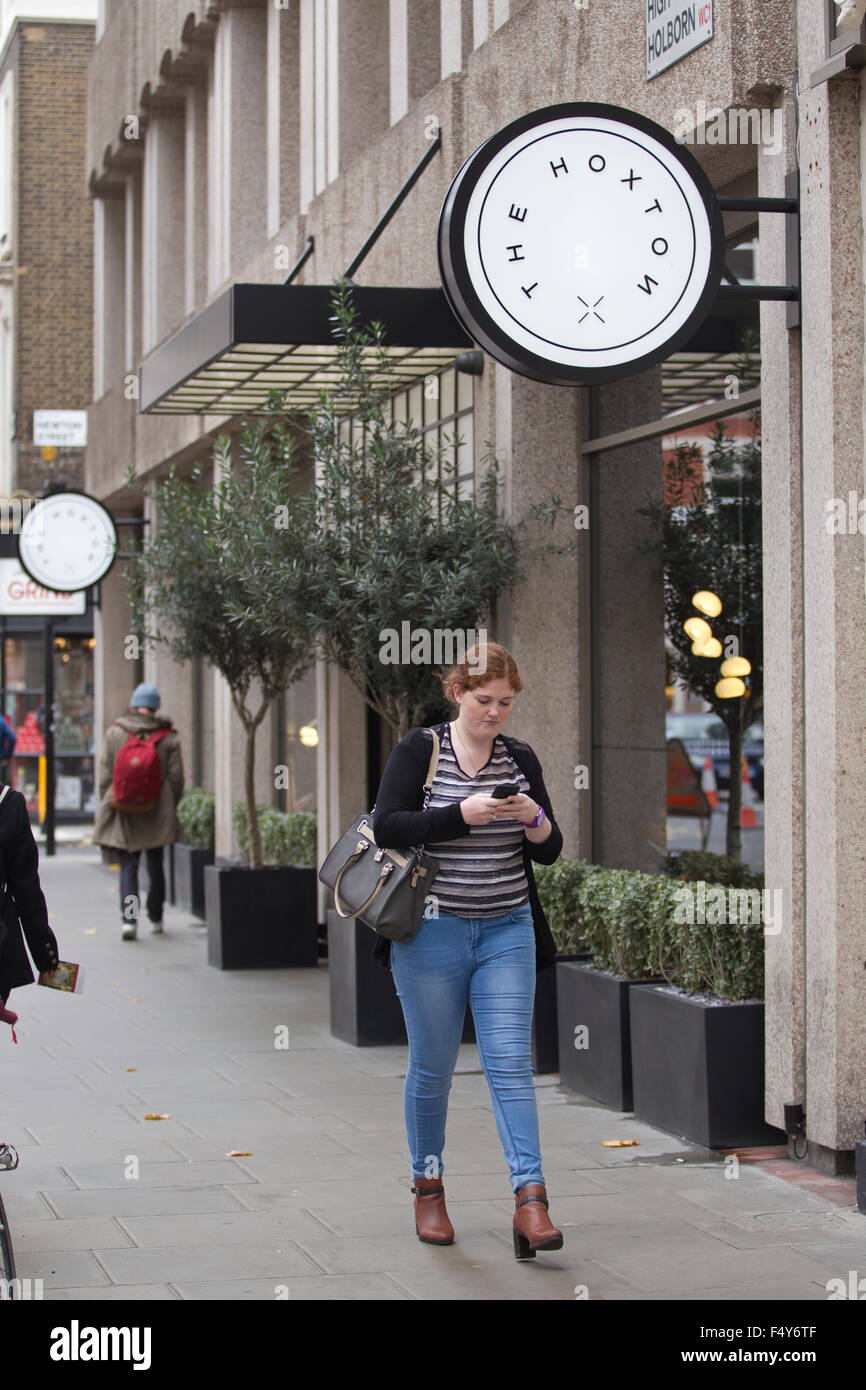 Hoxton, Holborn, High Holborn, Zentral-London, England, Vereinigtes Königreich Stockfoto