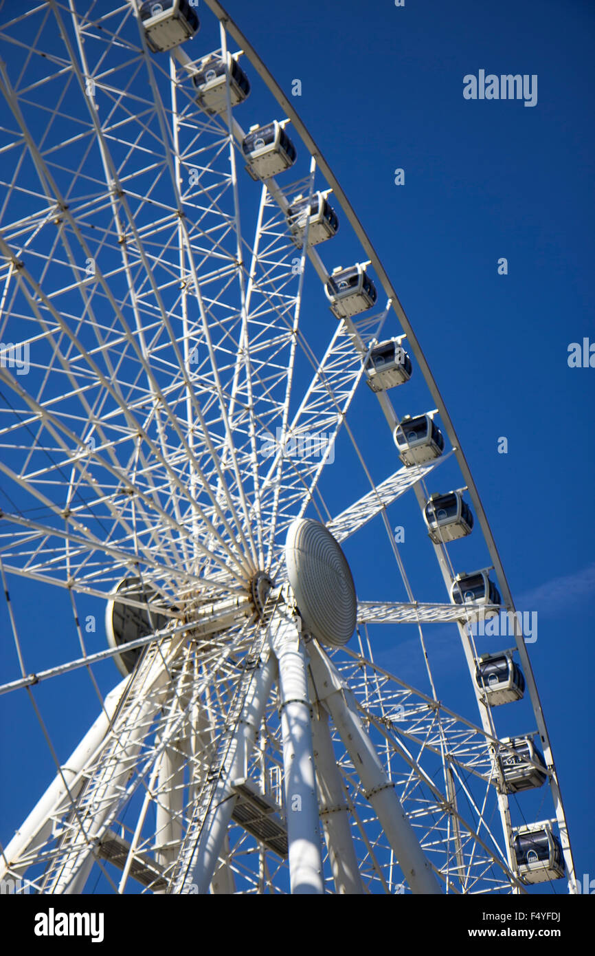 Budapest-Riesenrad Stockfoto