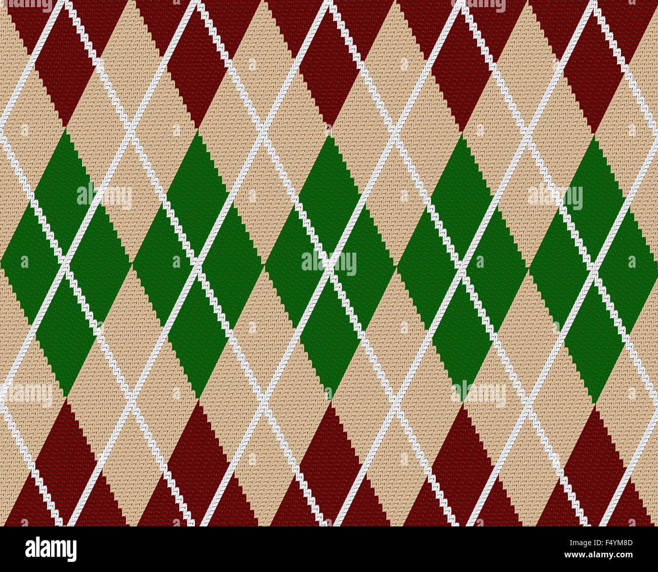 Nahtlose Muster Textilhintergrund. Vektor-Illustration. Stock Vektor