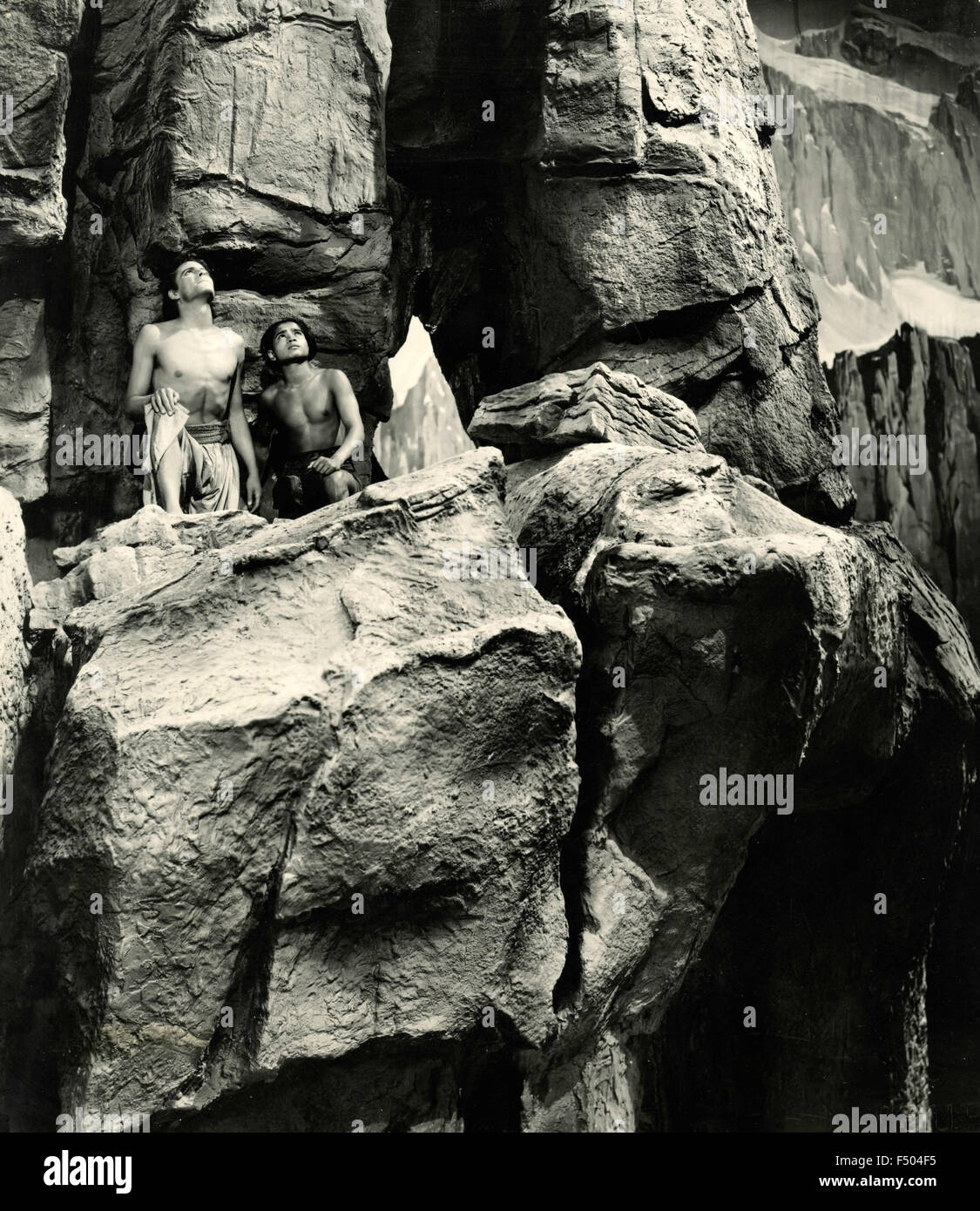 Der Schauspieler Sabu in einer Szene aus dem Film "Der Dieb von Bagdad", 1940 Stockfoto