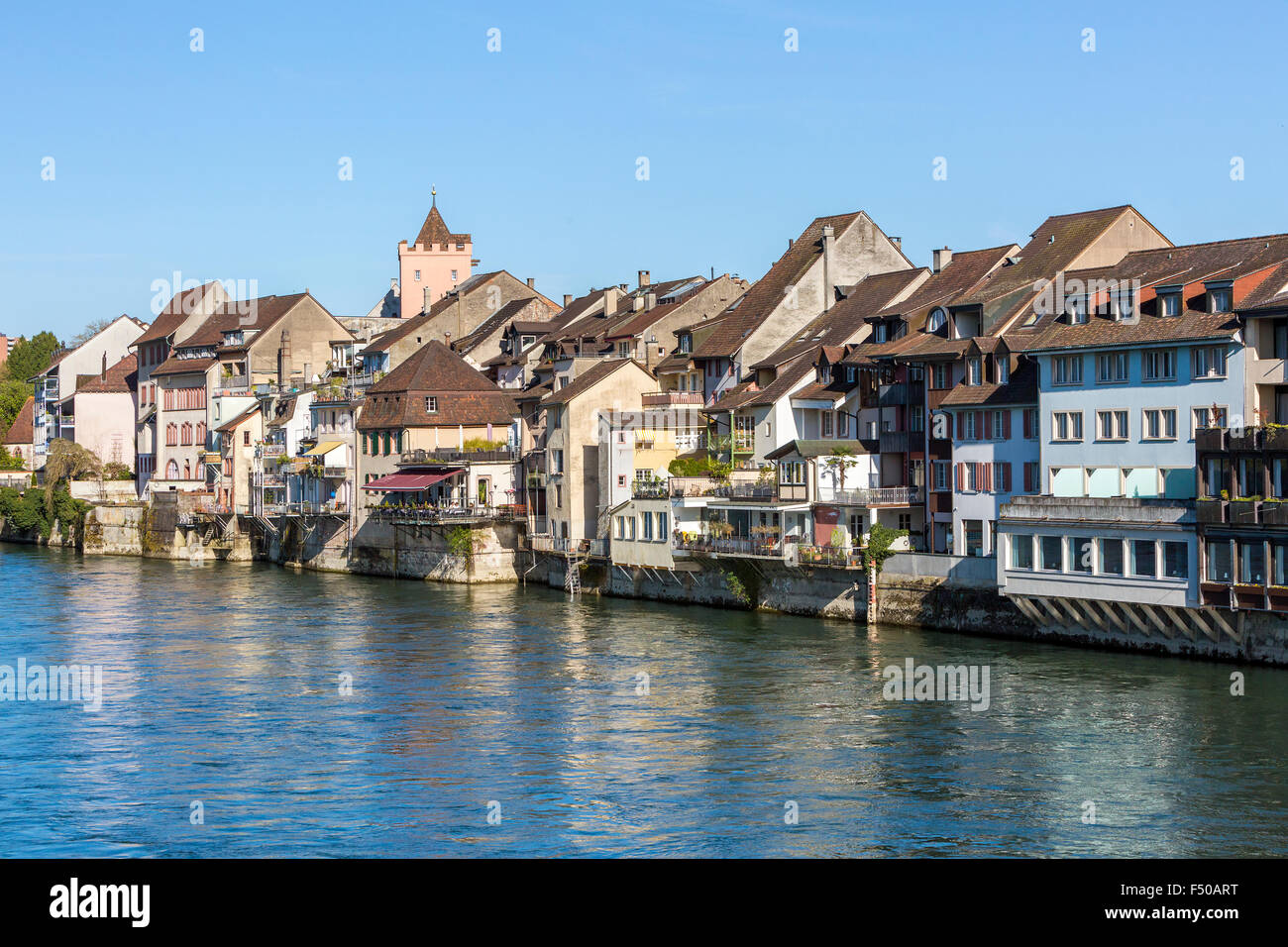 Mittelalterliche Altstadt, Rheinfelden, Kanton Aargau, Schweiz