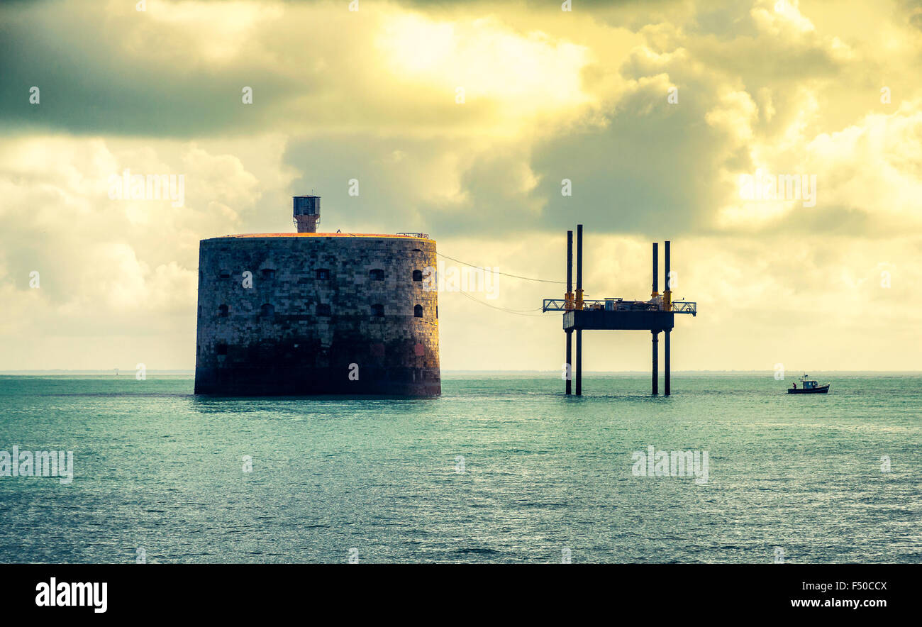 Fort Boyard Stockfoto