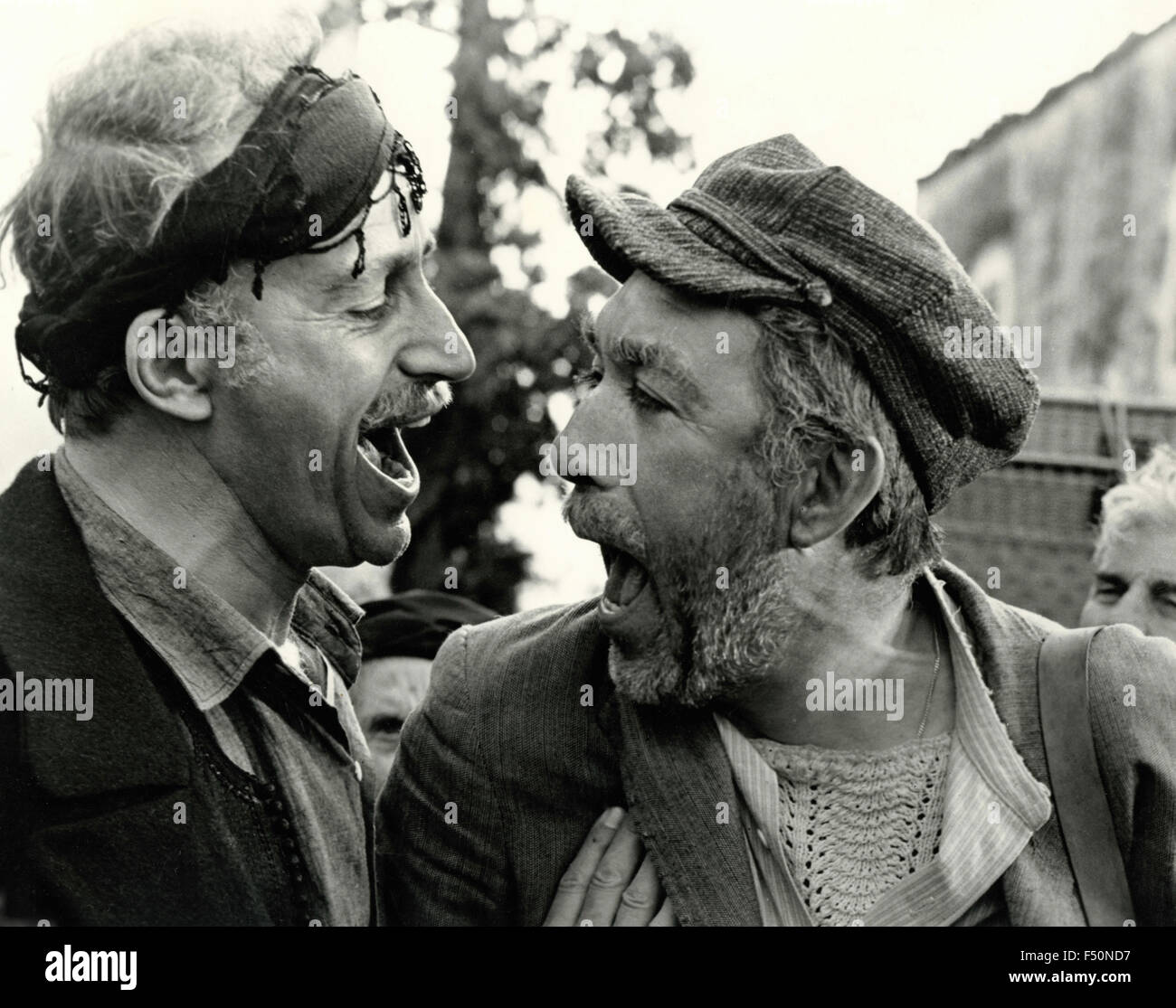 Mexikanischer Schauspieler Anthony Quinn in einer Szene aus dem Film "Zorbas der Grieche", USA Stockfoto