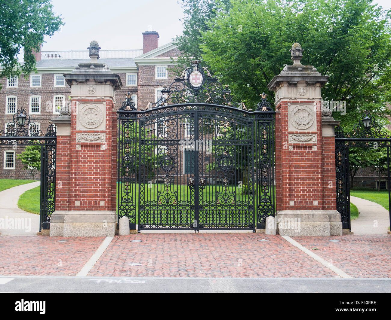 Toren der Brown University;   einer privaten Ivy League Universität Stockfoto