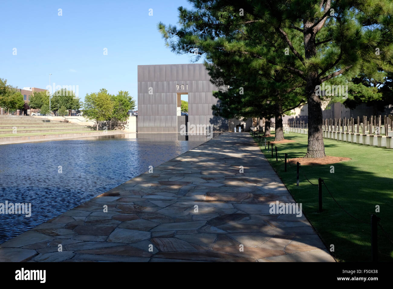 Oklahoma City Memorial - Oklahoma City Stockfoto
