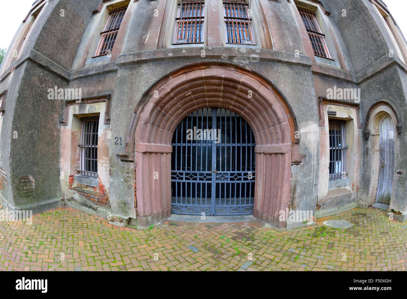 Old Charleston Gefängnis Front Stockfoto