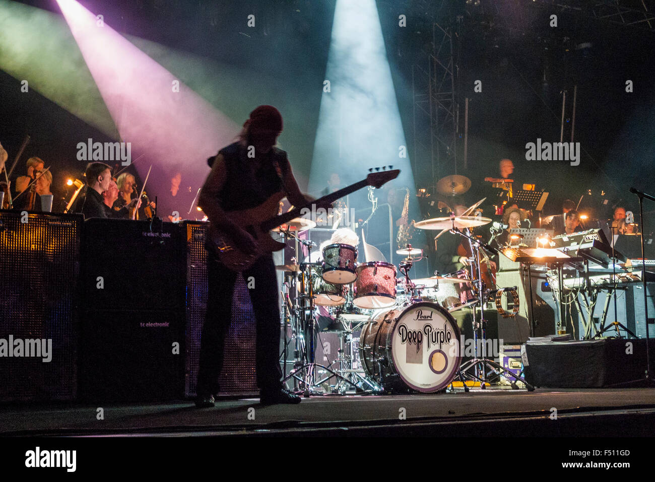 Deep Purple auf Konzert in Dresden Stockfoto