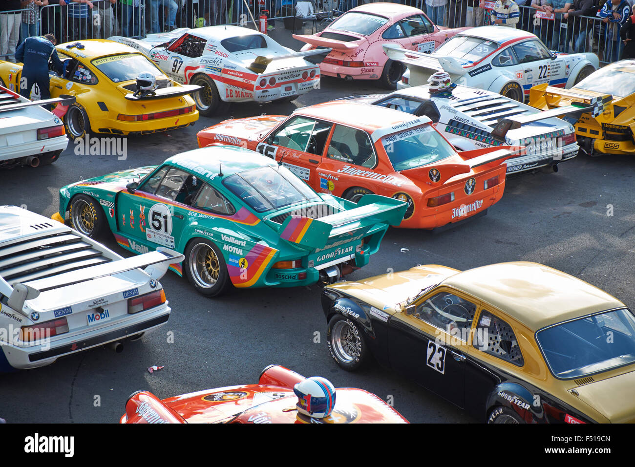 Deutsche Rennsport-Meisterschaft 1972-1981,43.AvD-Oldtimer Grand Prix 2015 Nürburgring Stockfoto