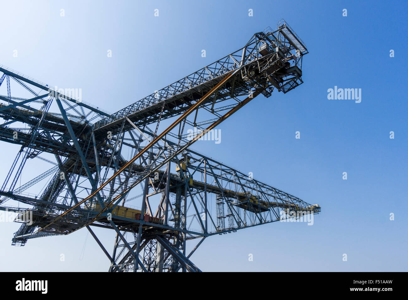 Ein Teil des Stripping Schaufel f60 Stockfoto