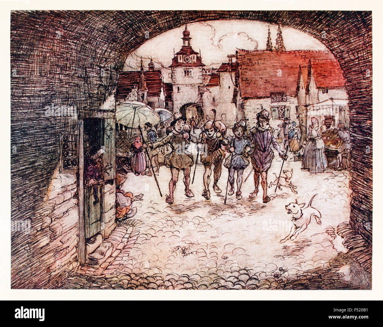 Bats Arthur Rackham