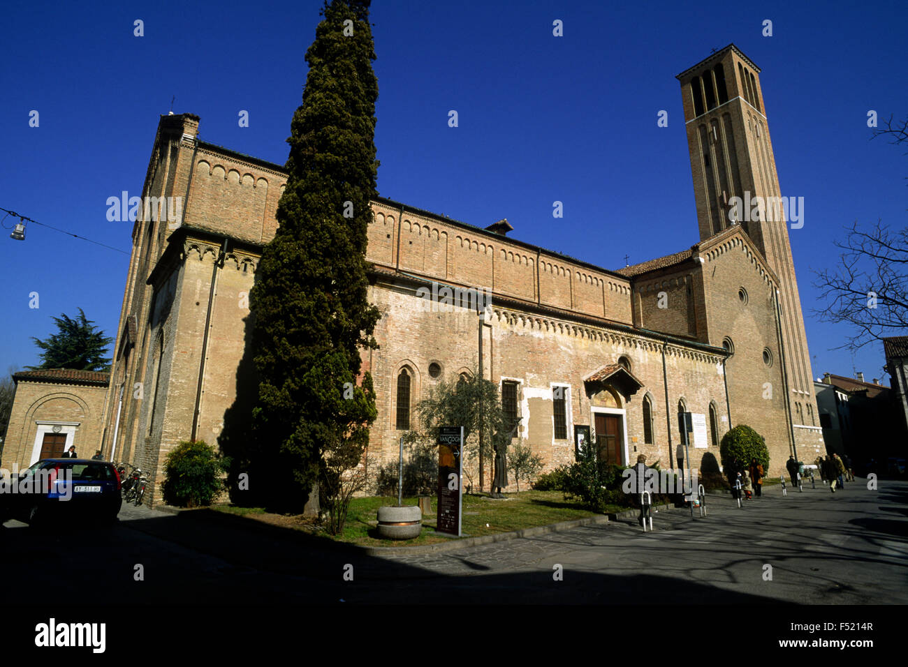 Italien, Venetien, Treviso, Kirche San Francesco Stockfoto