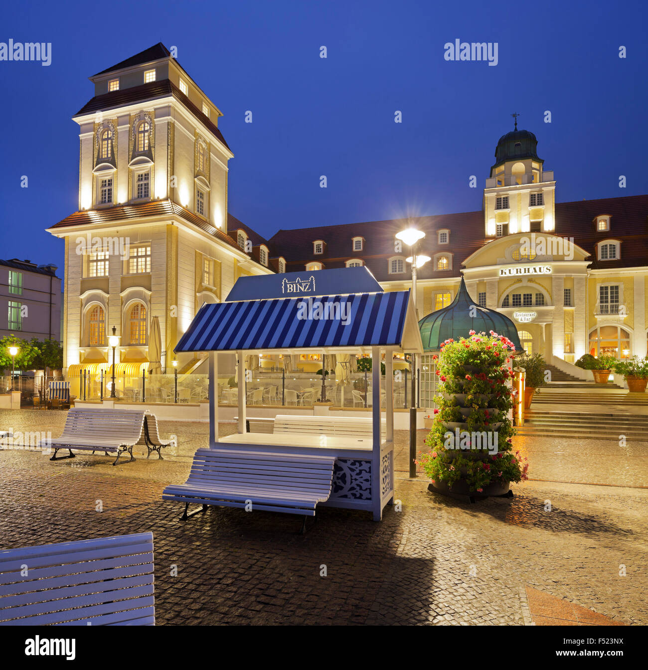 Kurort Haus, Ostsee Bad Binz, Insel Rügen, Mecklenburg-Western Pomerania, Deutschland Stockfoto