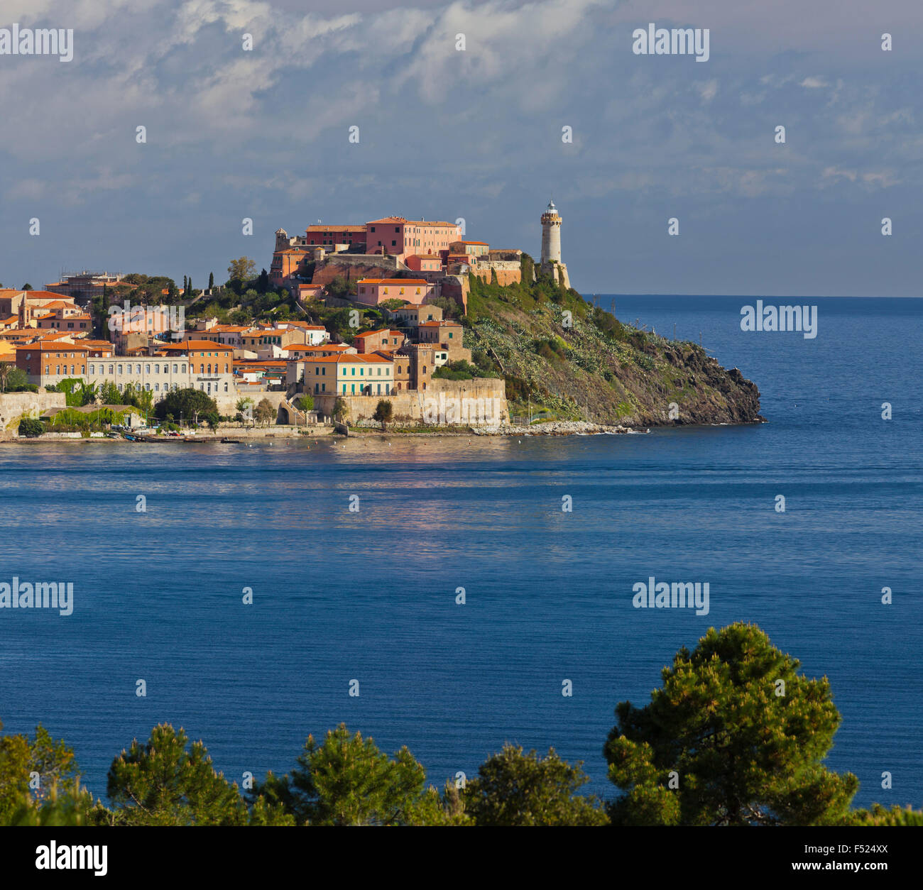 Forte Stella in Portoferraio, Elba, Toskana, Italien Stockfoto