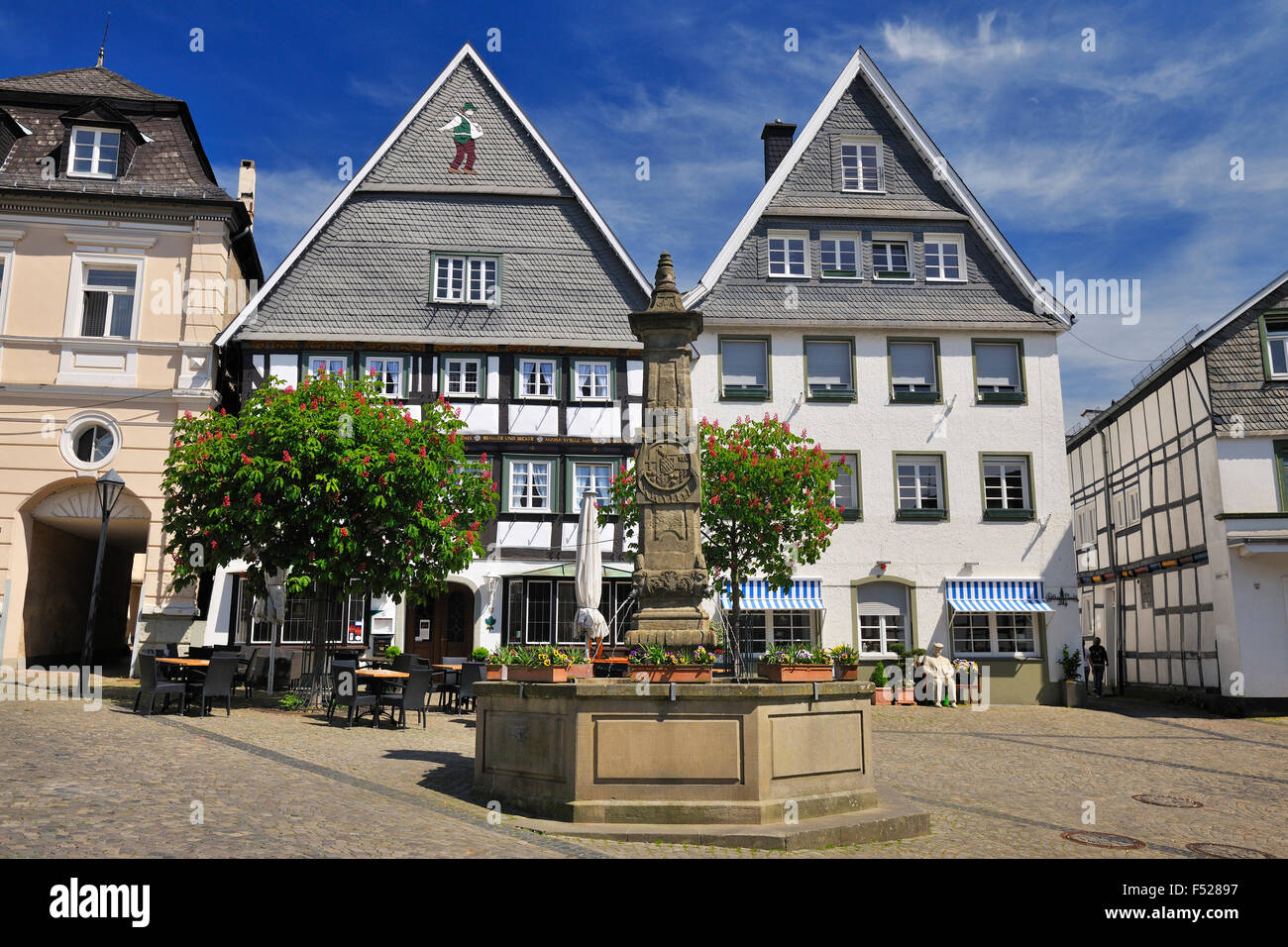 Arnsberg (Stadt), Sauerland (Region), North Rhine-Westphalia (Bundesland), Deutschland, Stockfoto