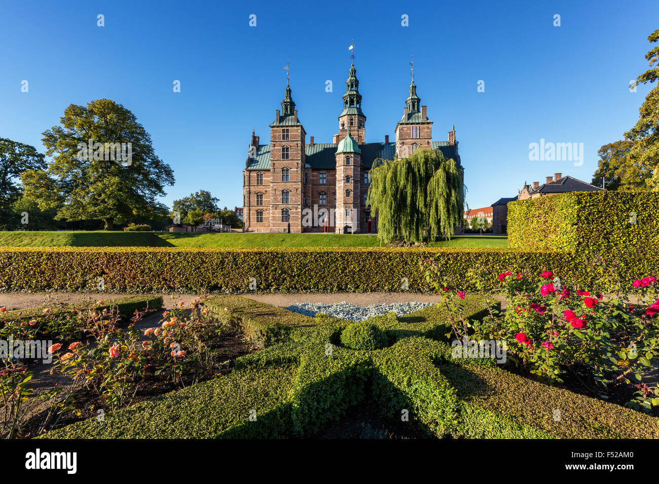 Schloss Rosenborg, Kopenhagen, Dänemark Stockfoto