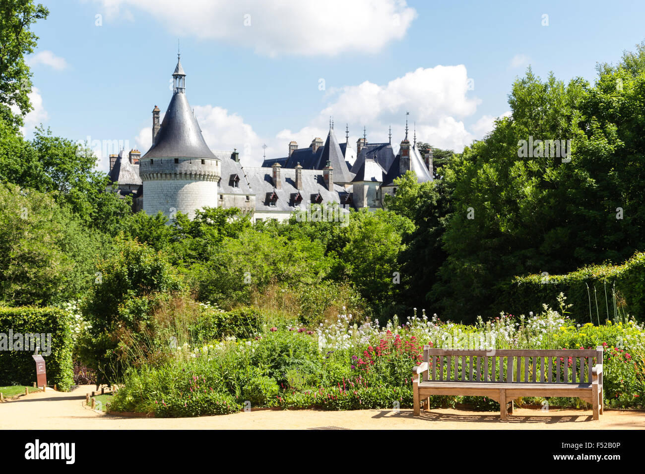 Internationales Gartenfestival Chateau Chaumont Sur Loire, Frankreich Stockfoto