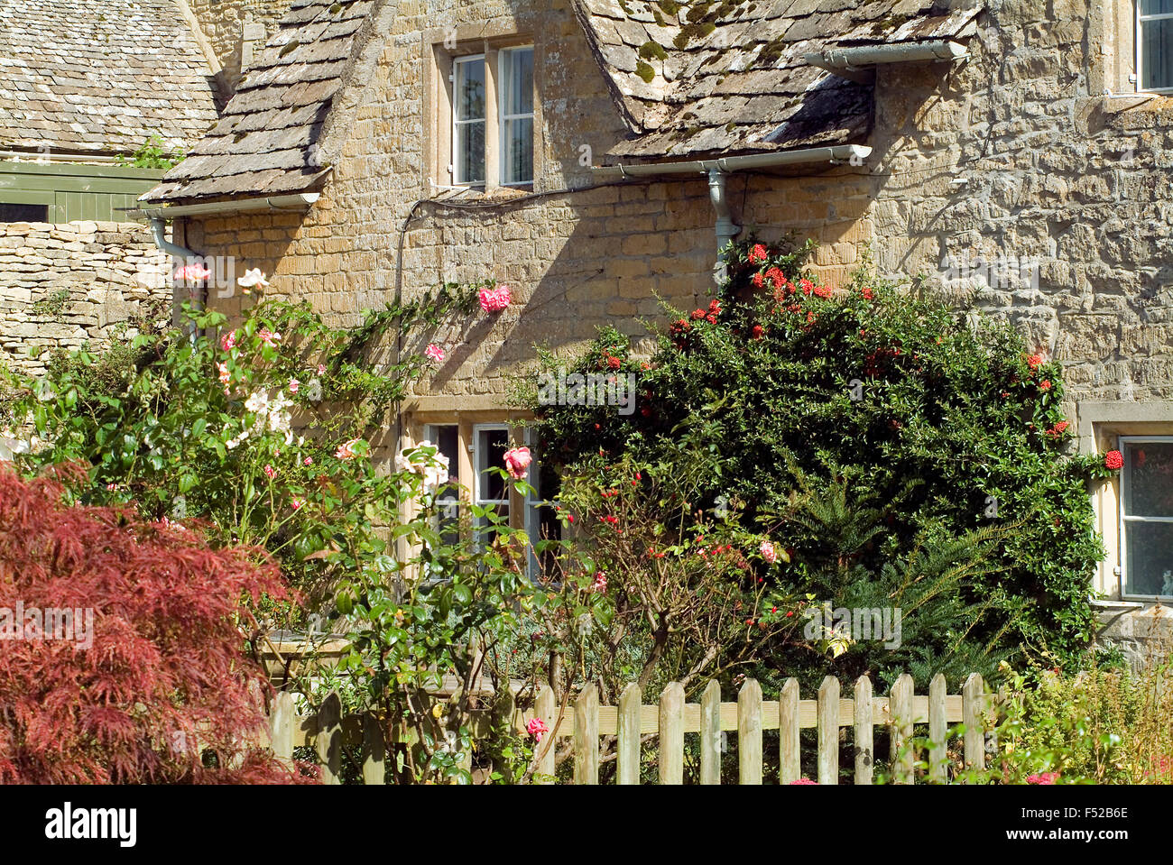 Bibury Cotswolds Gloucestershire England Europa Stockfoto