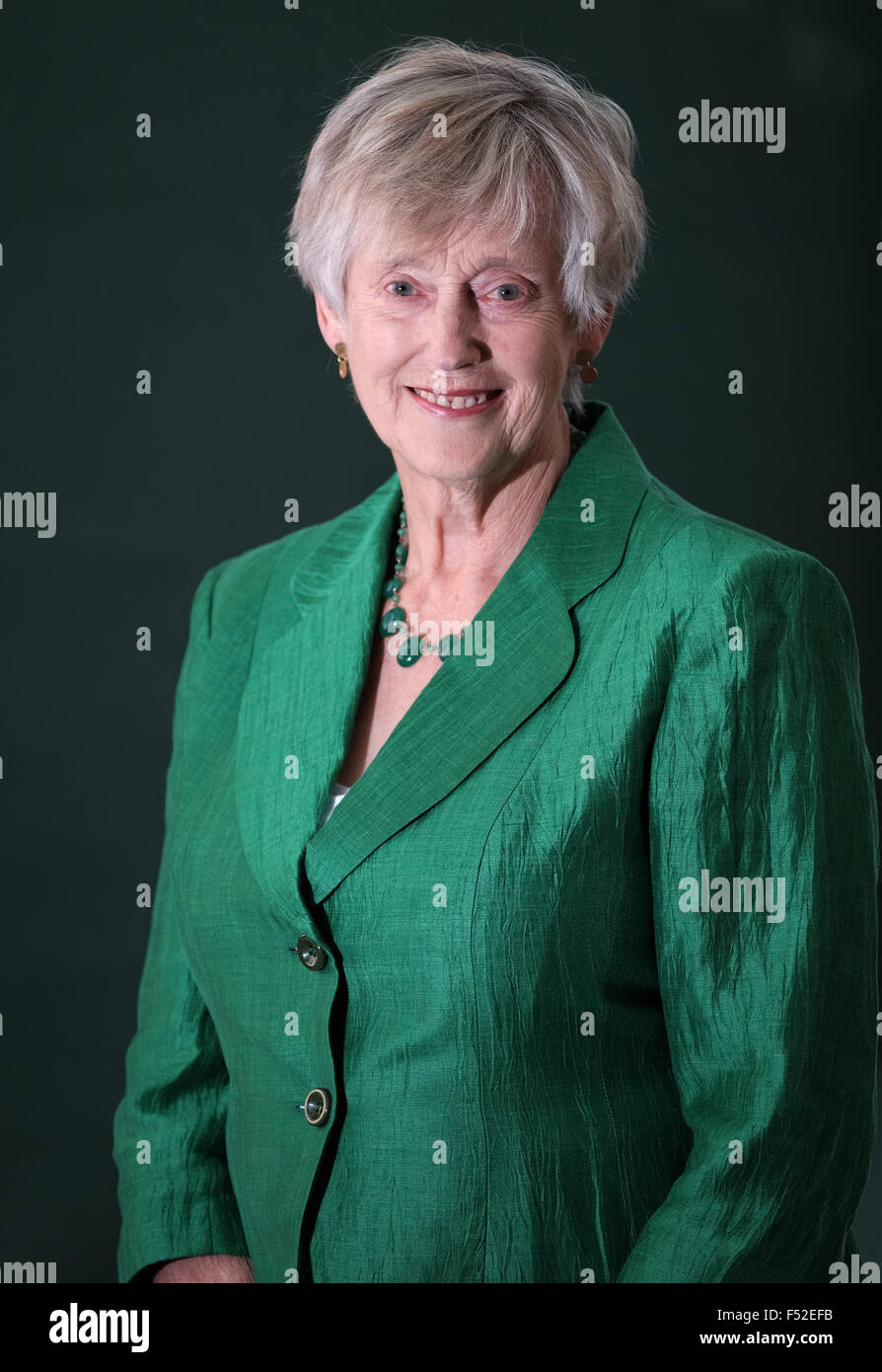 Edinburgh International Book Festival 2015 mit: Stella Rimington wo: Edinburgh, Vereinigtes Königreich bei: 25. August 2015 Stockfoto